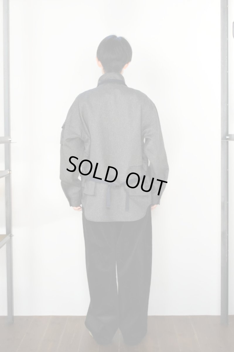 画像9: MODMNT (モドメント) ANGLER CHEST APRON [NAVY] (9)