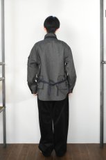 画像9: MODMNT (モドメント) ANGLER CHEST APRON [NAVY] (9)