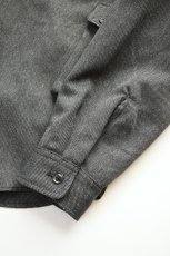画像18: MODMNT (モドメント) T／TWEED UTILITY CPO SHIRT [GREY] (18)