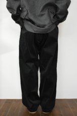 画像5: MODMNT (モドメント) WIDE CORDUROY PANTS [BLACK] (5)