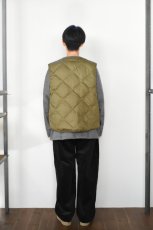 画像9: MODMNT (モドメント) LINER DOWN VEST [OLIVE] (9)