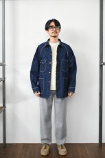 画像6: orslow (オアスロウ) 50's COVERALL DENIM [ONE WASH] (6)