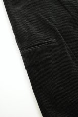 画像17: MODMNT (モドメント) WIDE CORDUROY PANTS [BLACK] (17)