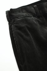 画像11: MODMNT (モドメント) WIDE CORDUROY PANTS [BLACK] (11)
