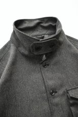 画像11: MODMNT (モドメント) T／TWEED UTILITY CPO SHIRT [GREY] (11)