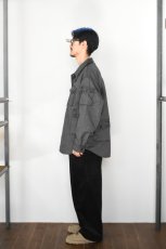 画像8: MODMNT (モドメント) WIDE CORDUROY PANTS [BLACK] (8)