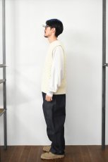 画像8: PEREGRINE (ペレグリン) HUDSON ARAN VEST [ECRU] (8)