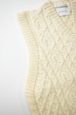 画像12: PEREGRINE (ペレグリン) HUDSON ARAN VEST [ECRU] (12)