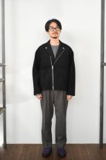 画像6: FLISTFIA (フリストフィア) Riders Wide Jacket [BLACK] (6)