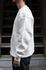 画像4: BAYSIDE (ベイサイド) Crew Neck Sweatshirt [CREAM] (4)