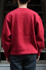 画像5: BAYSIDE (ベイサイド) Crew Neck Sweatshirt [CARDINAL] (5)