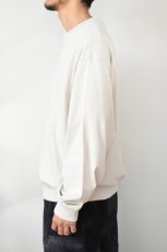 画像4: handvaerk (ハンドバーク) 30/2 CREW NECK L/S T-SHIRT [THUNDER] (4)