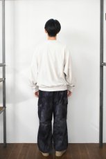 画像9: handvaerk (ハンドバーク) 30/2 CREW NECK L/S T-SHIRT [THUNDER] (9)