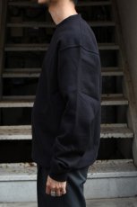 画像4: BAYSIDE (ベイサイド) Crew Neck Sweatshirt [BLACK] (4)