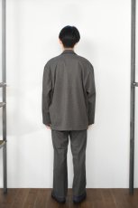 画像9: FLISTFIA (フリストフィア) Loose Fit Jacket Cardigan [BROWN HOUNDSTOOTH] (9)