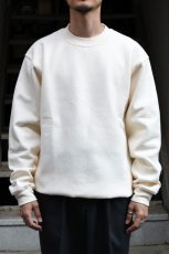画像3: BAYSIDE (ベイサイド) Crew Neck Sweatshirt [CREAM] (3)