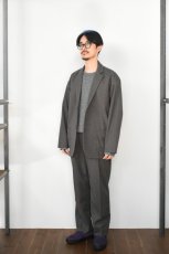 画像7: FLISTFIA (フリストフィア) Loose Fit Jacket Cardigan [BROWN HOUNDSTOOTH] (7)
