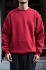 画像3: BAYSIDE (ベイサイド) Crew Neck Sweatshirt [CARDINAL] (3)