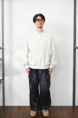 画像6: handvaerk (ハンドバーク) 30/2 CREW NECK L/S T-SHIRT [THUNDER] (6)