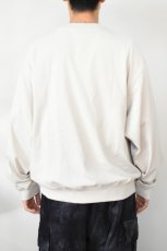 画像5: handvaerk (ハンドバーク) 30/2 CREW NECK L/S T-SHIRT [THUNDER] (5)