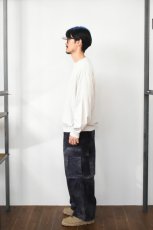 画像8: handvaerk (ハンドバーク) 30/2 CREW NECK L/S T-SHIRT [THUNDER] (8)