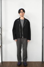 画像11: FLISTFIA (フリストフィア) Riders Wide Jacket [BLACK] (11)