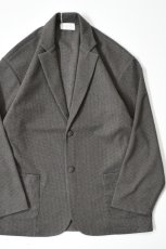画像1: FLISTFIA (フリストフィア) Loose Fit Jacket Cardigan [BROWN HOUNDSTOOTH] (1)