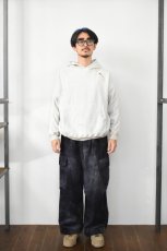 画像6: A.D.A.N (エーディーエーエヌ) D/S HOODED P/F SWEAT SHIRTS [OATMEAL] (6)
