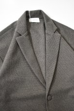 画像12: FLISTFIA (フリストフィア) Loose Fit Jacket Cardigan [BROWN HOUNDSTOOTH] (12)