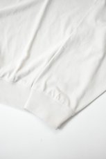 画像12: handvaerk (ハンドバーク) 30/2 CREW NECK L/S T-SHIRT [THUNDER] (12)