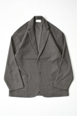 画像2: FLISTFIA (フリストフィア) Loose Fit Jacket Cardigan [BROWN HOUNDSTOOTH] (2)