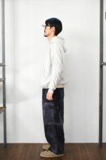画像8: A.D.A.N (エーディーエーエヌ) D/S HOODED P/F SWEAT SHIRTS [OATMEAL] (8)