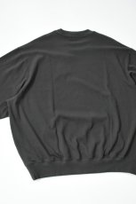 画像14: handvaerk (ハンドバーク) 30/2 CREW NECK L/S T-SHIRT [LICORICE] (14)