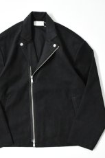 画像1: FLISTFIA (フリストフィア) Riders Wide Jacket [BLACK] (1)