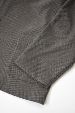 画像17: FLISTFIA (フリストフィア) Loose Fit Jacket Cardigan [BROWN HOUNDSTOOTH] (17)