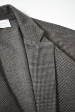 画像13: FLISTFIA (フリストフィア) Loose Fit Jacket Cardigan [BROWN HOUNDSTOOTH] (13)