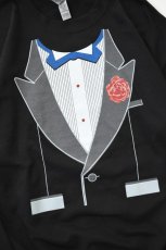 画像10: NOVELTY TEES (ノベルティティーズ) TUXEDO PRINT SWEAT [BLUE/BLACK] (10)