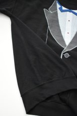 画像15: NOVELTY TEES (ノベルティティーズ) TUXEDO PRINT SWEAT [BLUE/BLACK] (15)