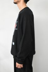 画像4: NOVELTY TEES (ノベルティティーズ) TUXEDO PRINT SWEAT [BLUE/BLACK] (4)