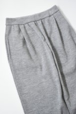 画像10: A.D.A.N (エーディーエーエヌ) 1 TUCK WIDE KNIT PANTS [PPL GRAY] (10)