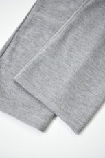 画像14: A.D.A.N (エーディーエーエヌ) 1 TUCK WIDE KNIT PANTS [PPL GRAY] (14)