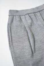 画像11: A.D.A.N (エーディーエーエヌ) 1 TUCK WIDE KNIT PANTS [PPL GRAY] (11)
