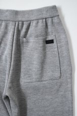 画像17: A.D.A.N (エーディーエーエヌ) 1 TUCK WIDE KNIT PANTS [PPL GRAY] (17)