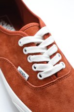 画像7: VANS (ヴァンズ) Authentic Pig Suede [BURNT ORANGE] (7)