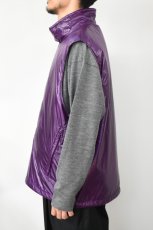 画像4: JUGEM (ジュゲム) PACK INSULATION SNAP VEST [PURPLE] (4)