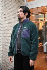 画像2: patagonia (パタゴニア) メンズ・クラシック・レトロX・ジャケット [CASCADE GREEN] (2)