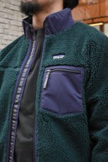 画像3: patagonia (パタゴニア) メンズ・クラシック・レトロX・ジャケット [CASCADE GREEN] (3)