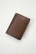 画像8: MASTER & Co. (マスターアンドコー) BUTTERO CARD CASE + MONEY CLIP [CHOCO] (8)