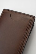 画像9: MASTER & Co. (マスターアンドコー) BUTTERO CARD CASE + MONEY CLIP [CHOCO] (9)
