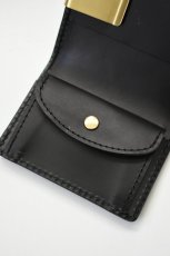 画像4: MASTER & Co. (マスターアンドコー) BUTTERO CARD CASE + MONEY CLIP [BLACK] (4)